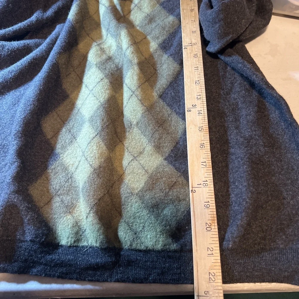 Davis And Squire Men's Sweater Size XL Extra Fine Merino Wool MayBe Shrunk BG-14